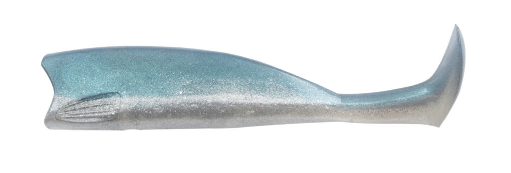 Fiiish Combo Master Shad No.4 - 10cm 15g Köder White Coco-Red Head